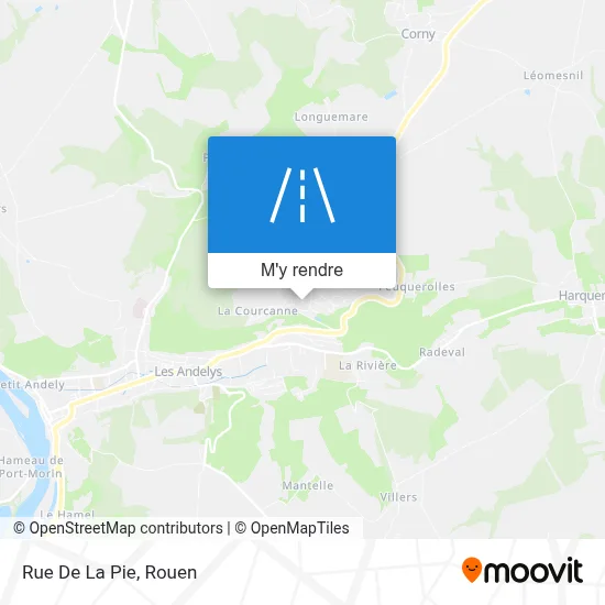 Rue De La Pie plan