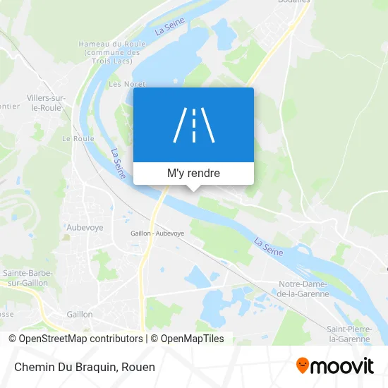 Chemin Du Braquin plan