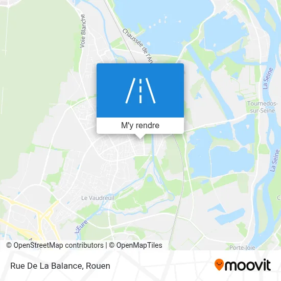 Rue De La Balance plan