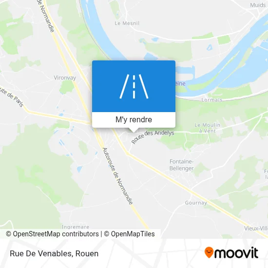 Rue De Venables plan