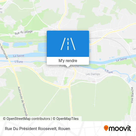Rue Du Président Roosevelt plan