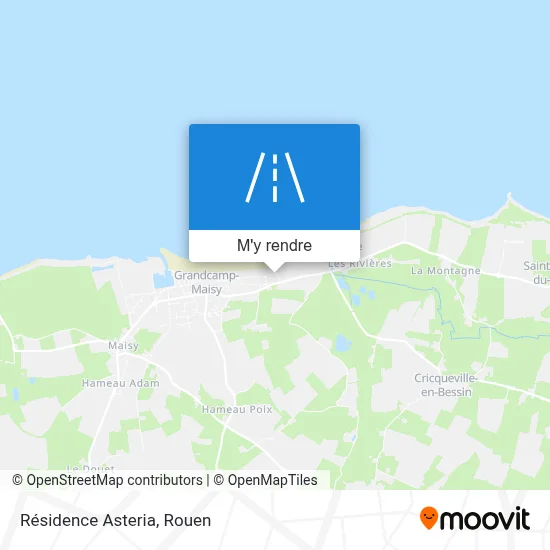 Résidence Asteria plan