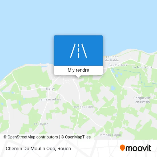 Chemin Du Moulin Odo plan