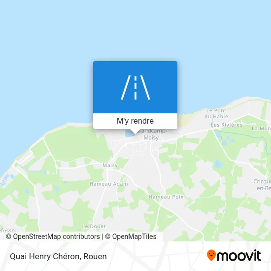 Quai Henry Chéron plan