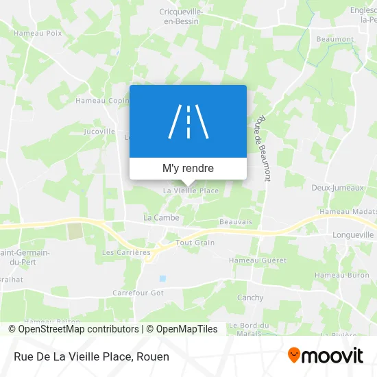 Rue De La Vieille Place plan