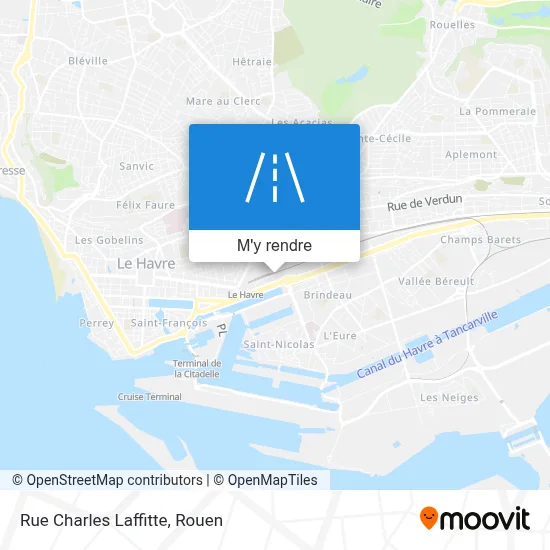 Rue Charles Laffitte plan