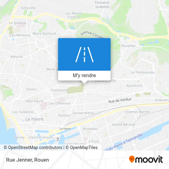 Rue Jenner plan