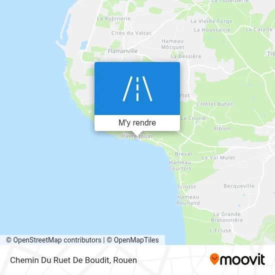 Chemin Du Ruet De Boudit plan
