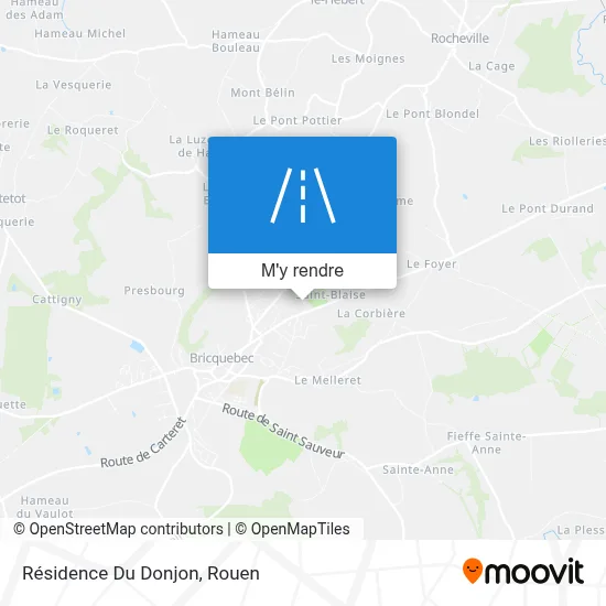 Résidence Du Donjon plan