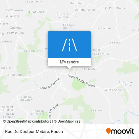 Rue Du Docteur Mabire plan