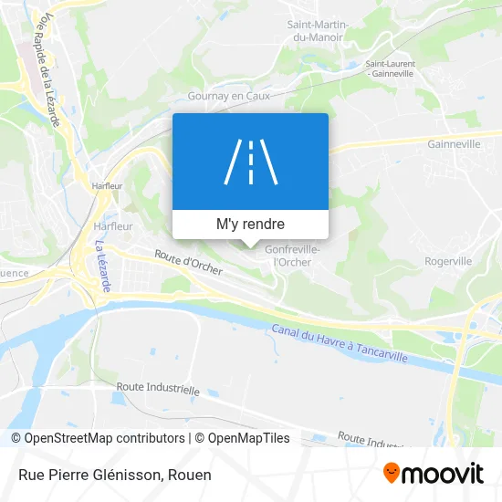Rue Pierre Glénisson plan