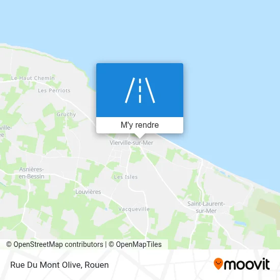 Rue Du Mont Olive plan