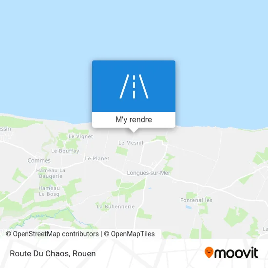 Route Du Chaos plan