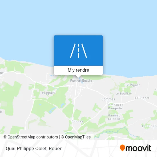 Quai Philippe Oblet plan