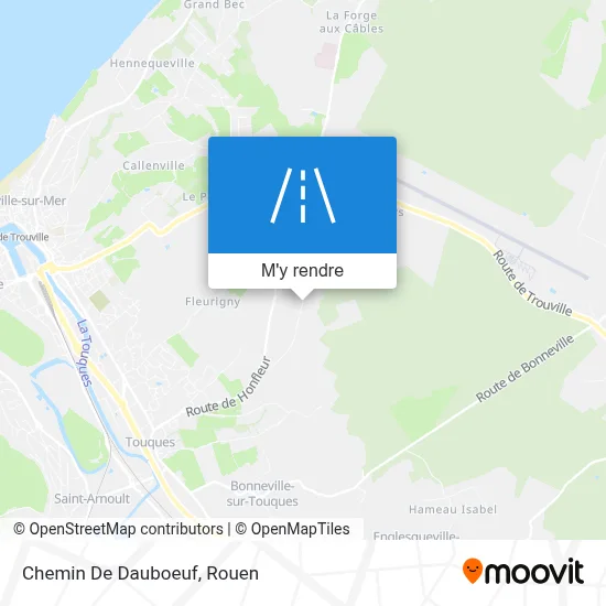 Chemin De Dauboeuf plan