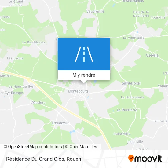 Résidence Du Grand Clos plan