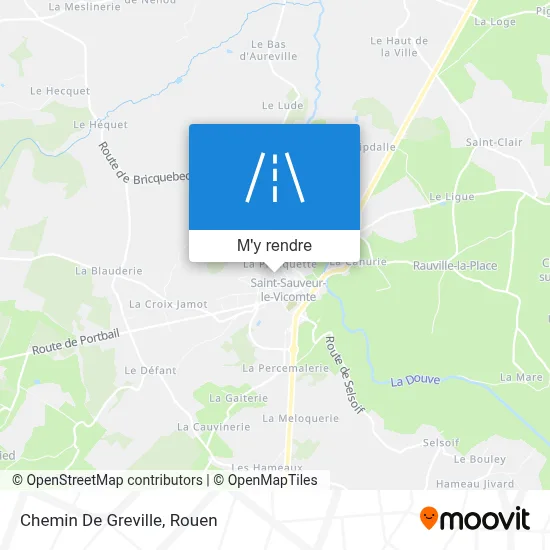 Chemin De Greville plan