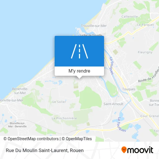 Rue Du Moulin Saint-Laurent plan