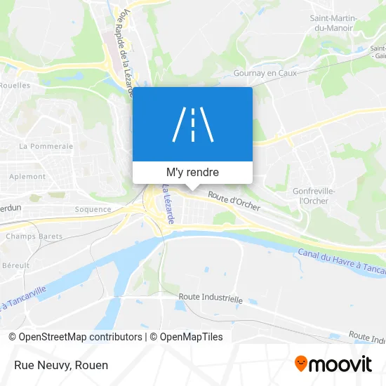 Rue Neuvy plan