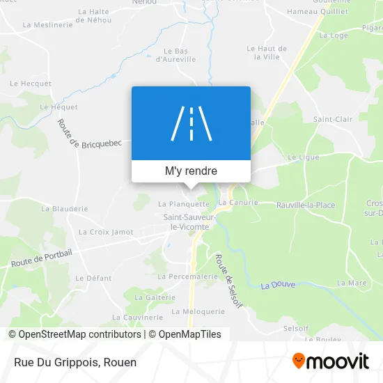 Rue Du Grippois plan