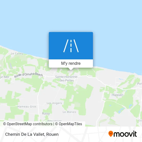 Chemin De La Vallet plan