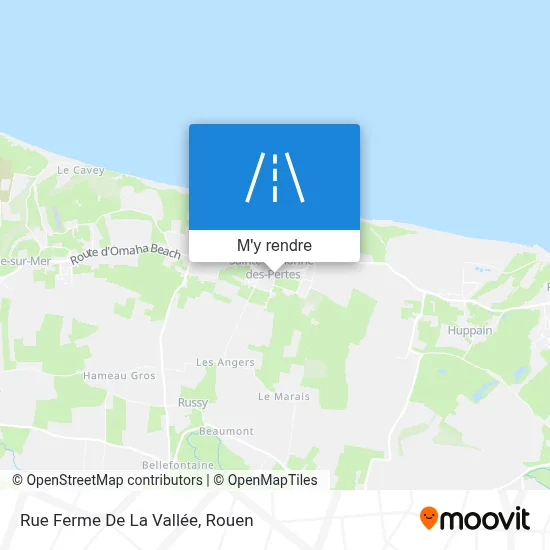 Rue Ferme De La Vallée plan