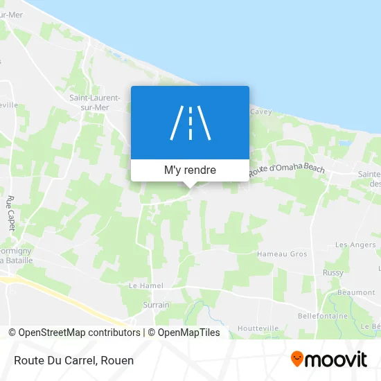 Route Du Carrel plan