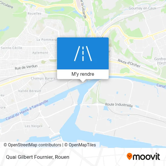 Quai Gilbert Fournier plan