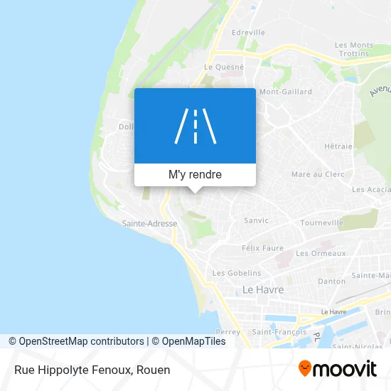 Rue Hippolyte Fenoux plan