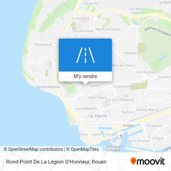 Rond-Point De La Légion D'Honneur plan