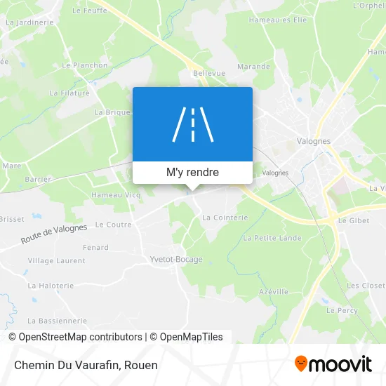 Chemin Du Vaurafin plan