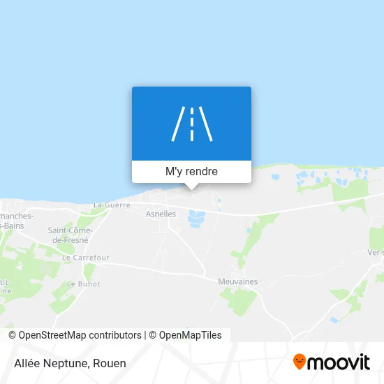Allée Neptune plan