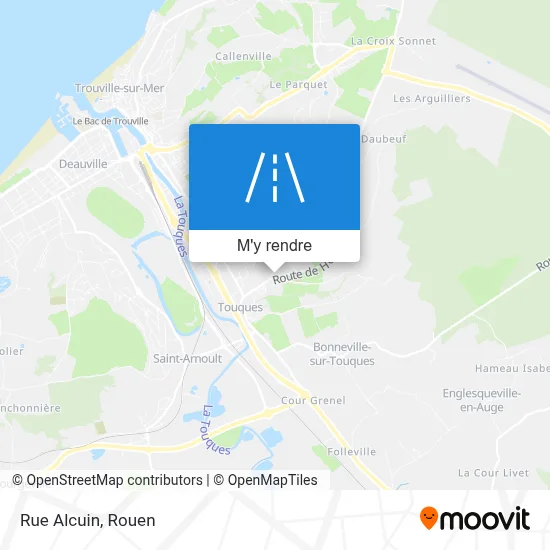 Rue Alcuin plan