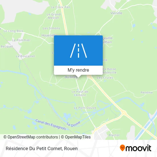 Résidence Du Petit Cornet plan