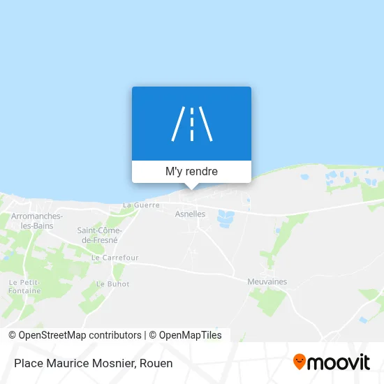 Place Maurice Mosnier plan