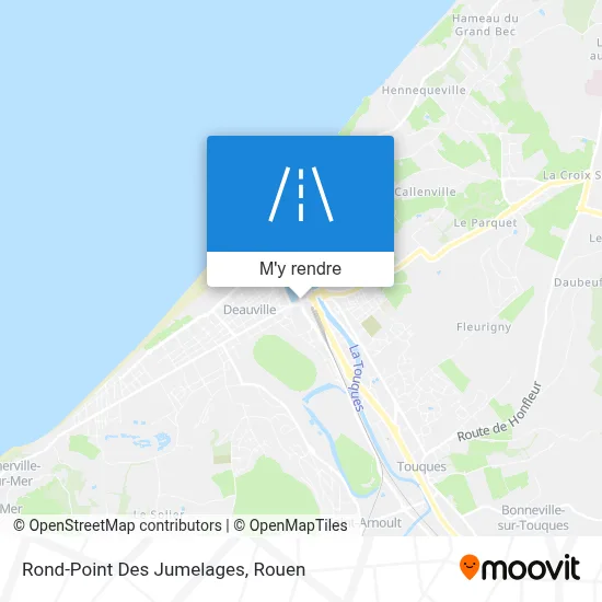 Rond-Point Des Jumelages plan