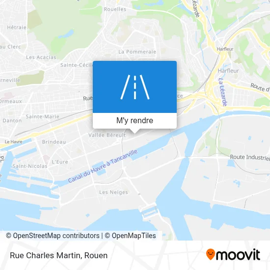 Rue Charles Martin plan