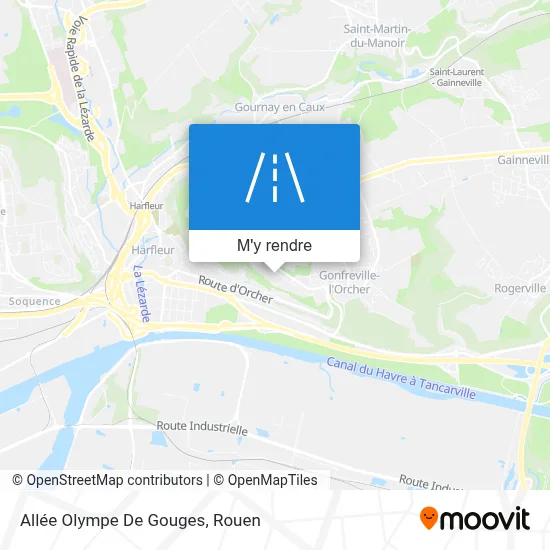 Allée Olympe De Gouges plan