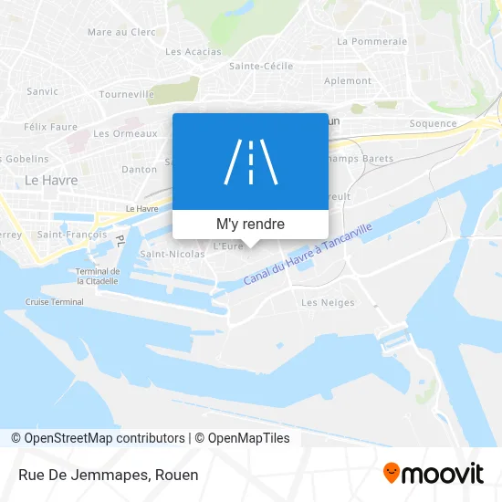 Rue De Jemmapes plan