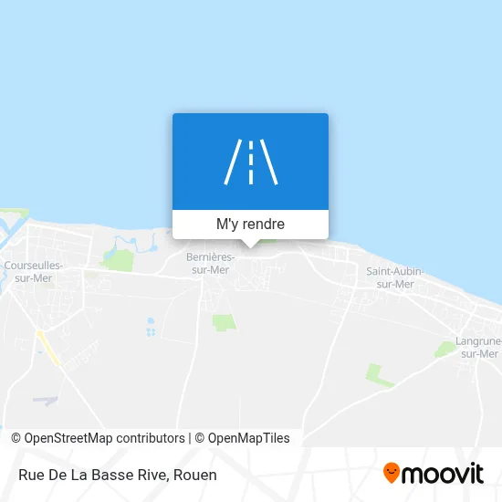 Rue De La Basse Rive plan