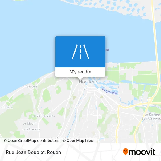 Rue Jean Doublet plan