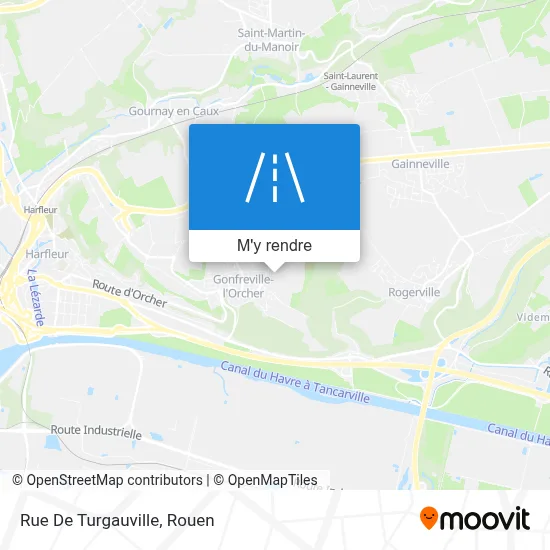 Rue De Turgauville plan