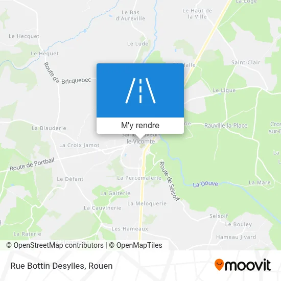 Rue Bottin Desylles plan