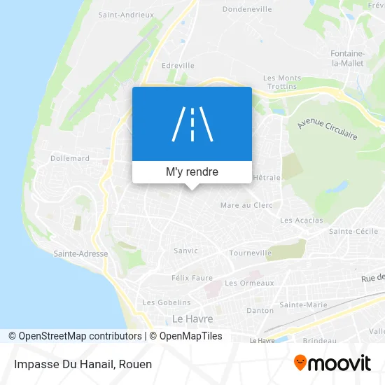 Impasse Du Hanail plan