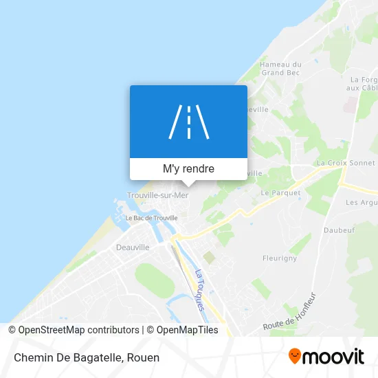 Chemin De Bagatelle plan