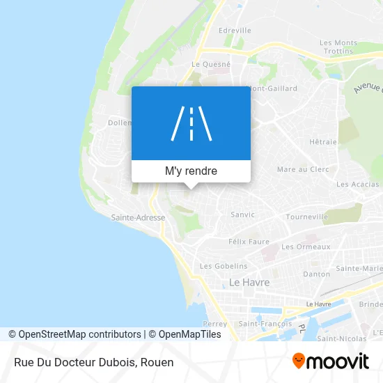 Rue Du Docteur Dubois plan
