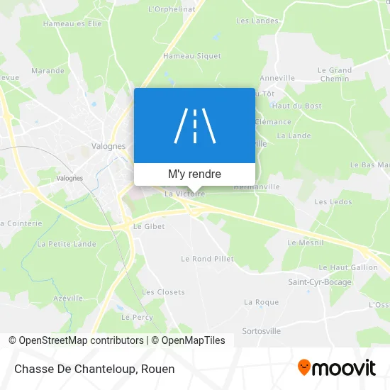 Chasse De Chanteloup plan