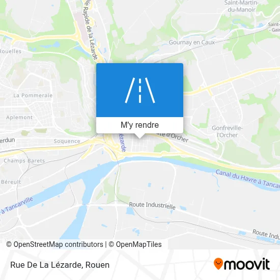 Rue De La Lézarde plan