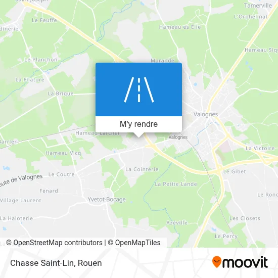 Chasse Saint-Lin plan