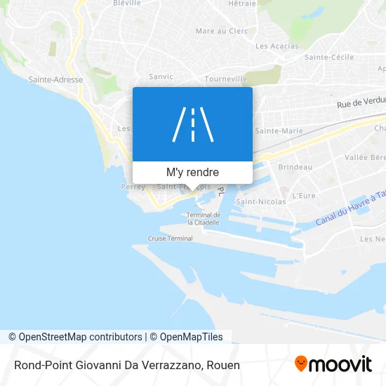 Rond-Point Giovanni Da Verrazzano plan